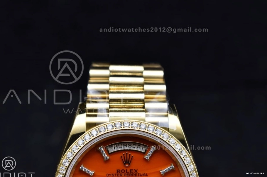 653 Red RAF 36 Dial A Date Carnelian Best YG Edition on Sporty YG Bracelet Day 1:1 0302